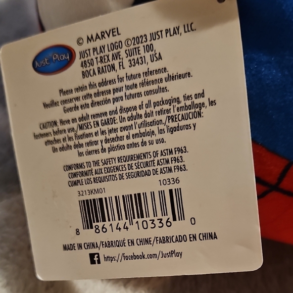 Marvel Disney Spiderman Tsum Tsum Stacking Pillow Top Plush Toy Red Blue White - Picture 11 of 12